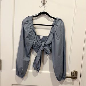 Long Sleeve Crop Top